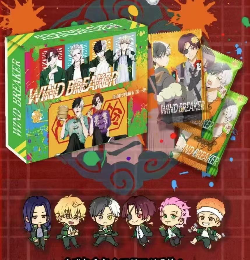 🌬️ Wind Breaker Card Collection – New Anime Release! 🎴🔥