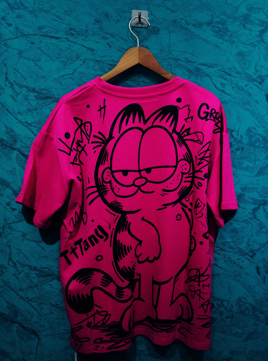 Garfield Sparkling T-Shirt - Shine Like a Lasagna-Fueled Star