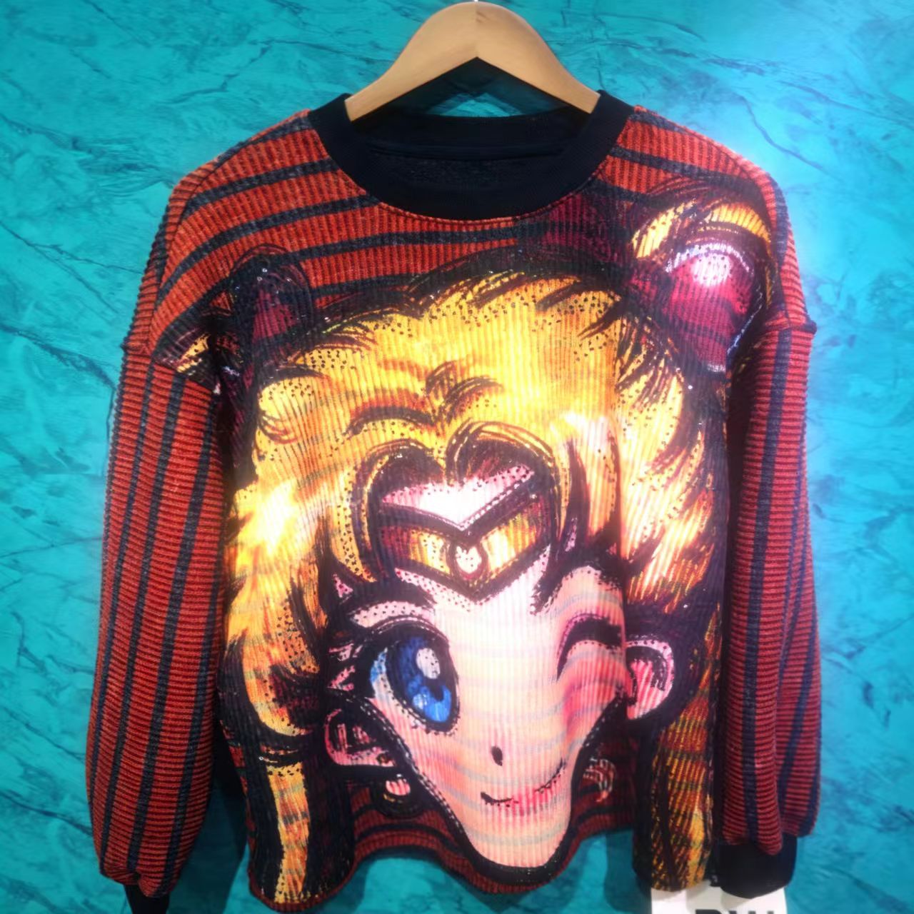 (074) Sailor Moon Wool Sweatshirt