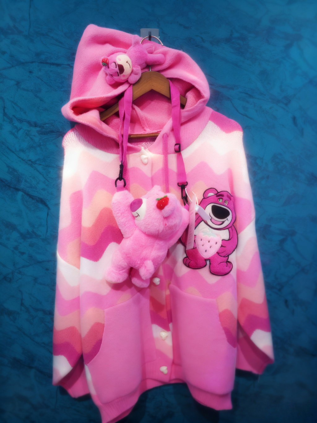 Embrace Cuddly Comfort: The Lotso Knitted Hooded Jacket
