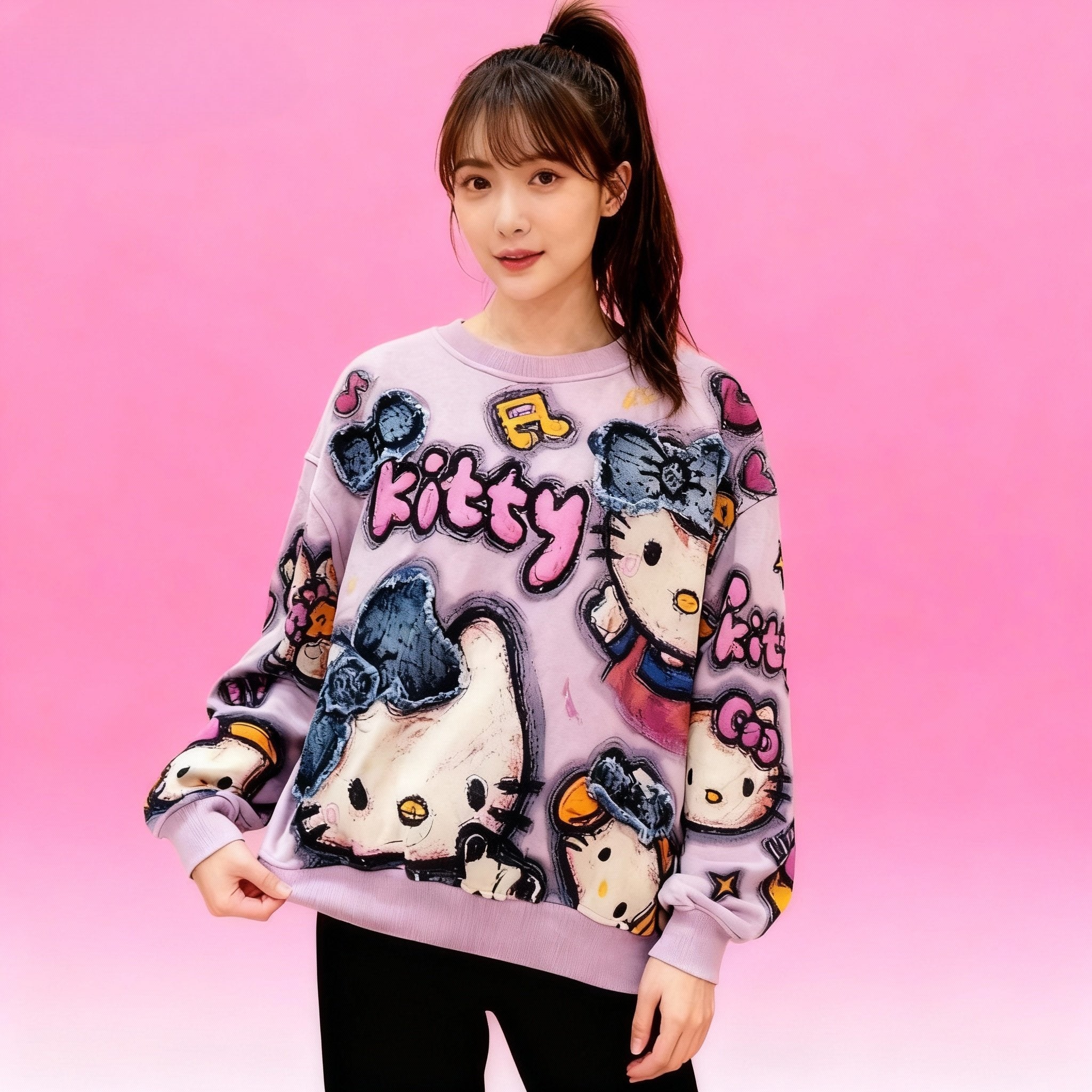 Exquisite Craftsmanship Hello Kitty Hoodie