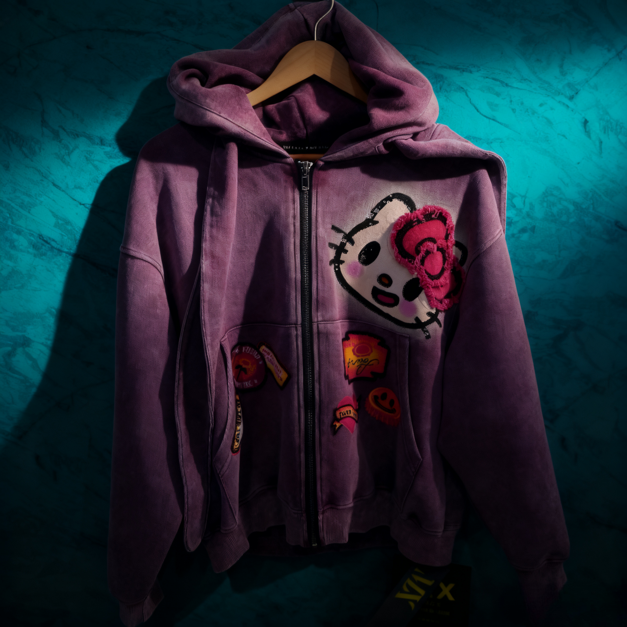 Embrace Timeless Cute: The Hello Kitty Embroidered Jacket