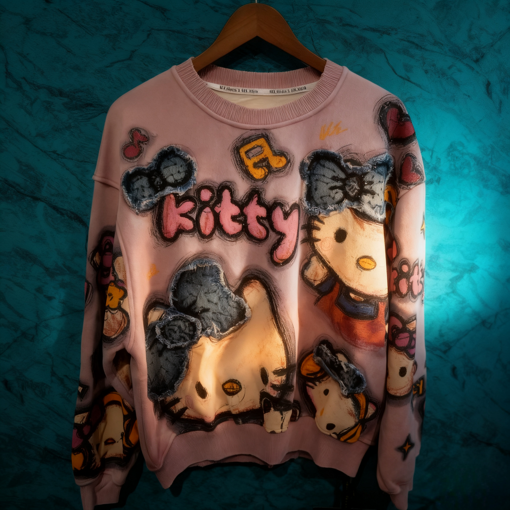 Exquisite Craftsmanship Hello Kitty Hoodie