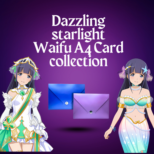 Dazzling Starlight Waifu A4 Card Collection