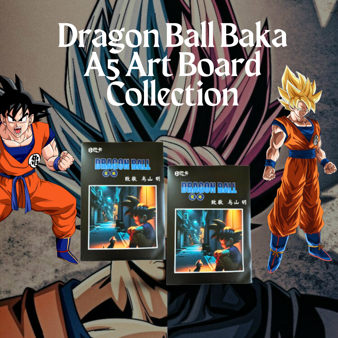 Dragon Ball Baka A5 Art Board Collection /2packs per order+1pin