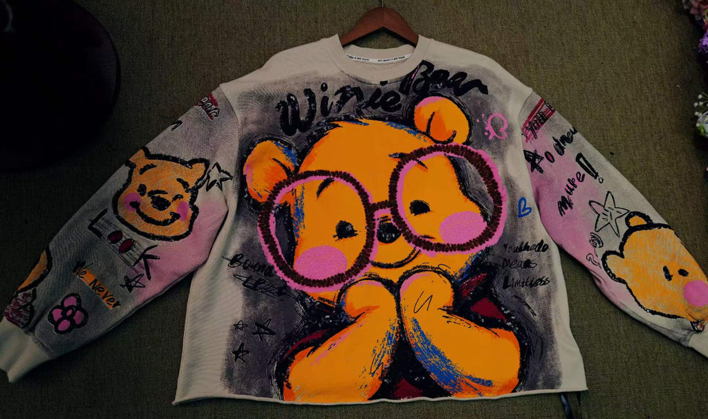 🧵 Top Picks for Embroidered Sweatshirts(Winnie the Pooh）