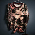 Minnie Mouse Artistic Leopard Print Embroidered T-Shirt(three items)