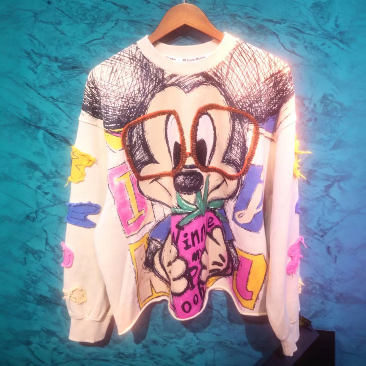 （71）Vintage Mickey Mouse Sweatshirt