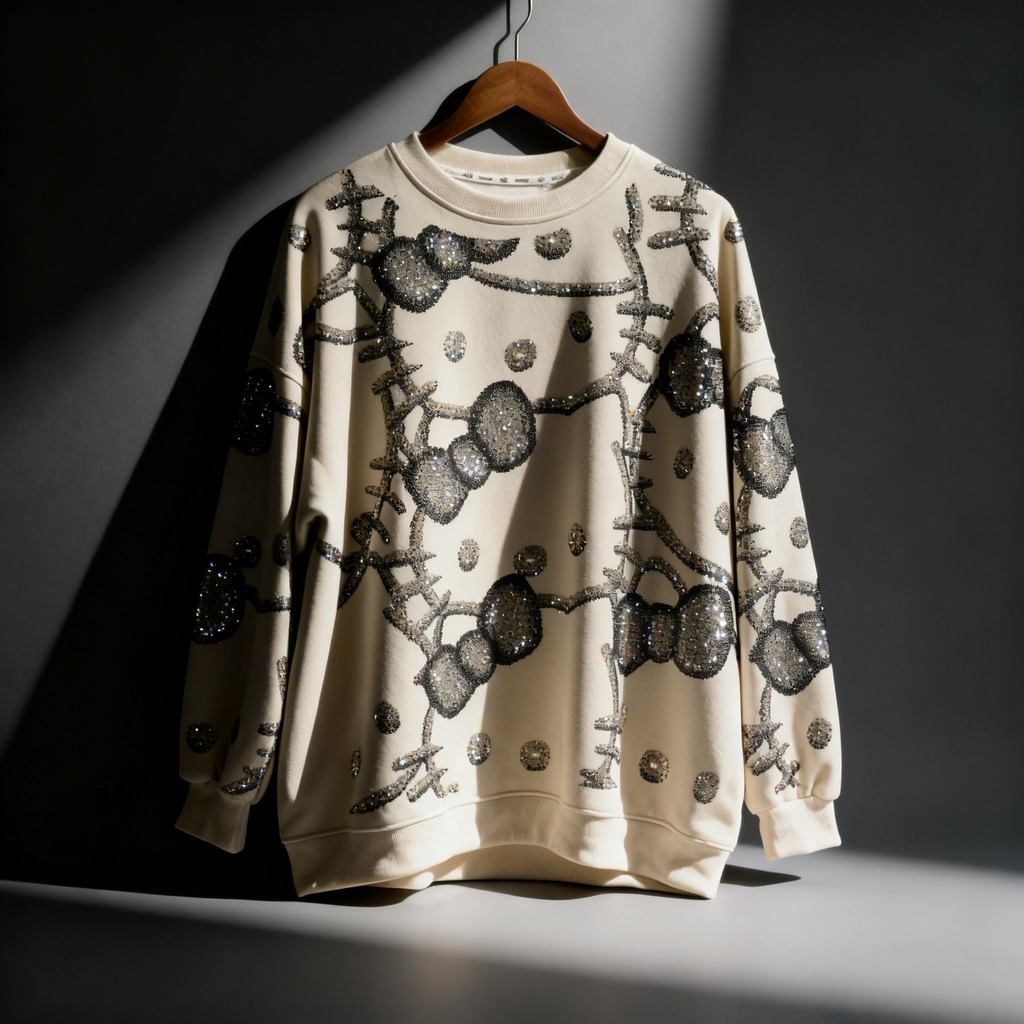 Unleash the Magic: Sequined Color-Changing Hello Kitty Hoodie